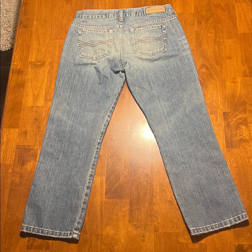 Y2K Abercrombie Low-Rise Cropped Jeans Size 4 - Picture 8 of 16
